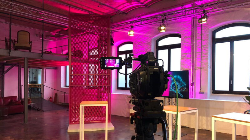 Unser Studio für Online Events in der Alten Tuchfabrik in Euskirchen