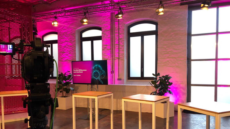 Unser Studio für Online Events in der Alten Tuchfabrik in Euskirchen