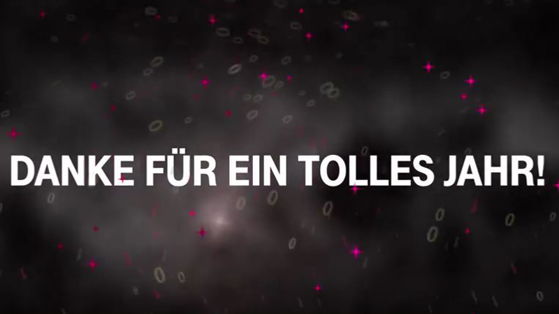 Danke für ein tolles Jahr